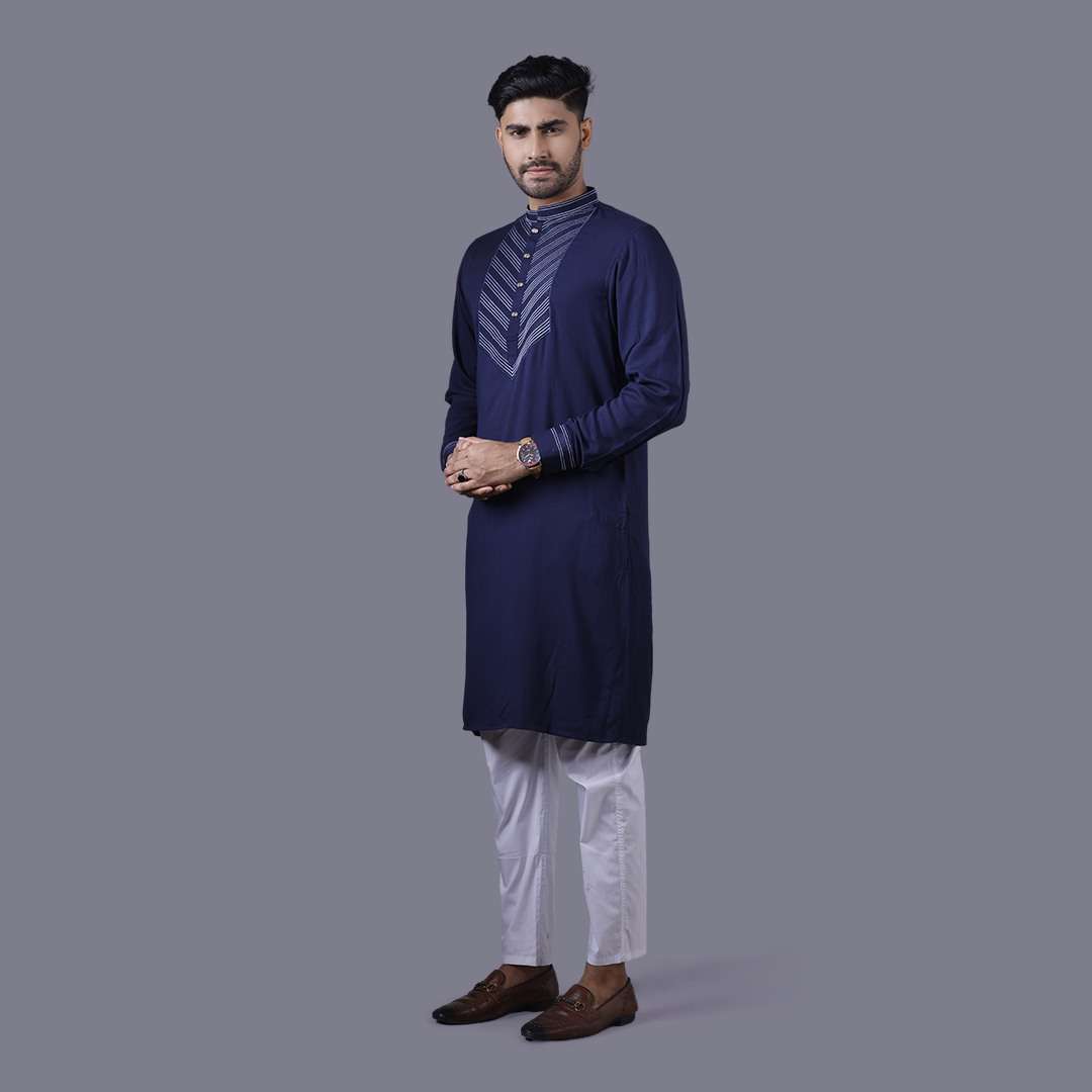 Classic Cotton Eid Panjabi - Premium Comfort & Style 4