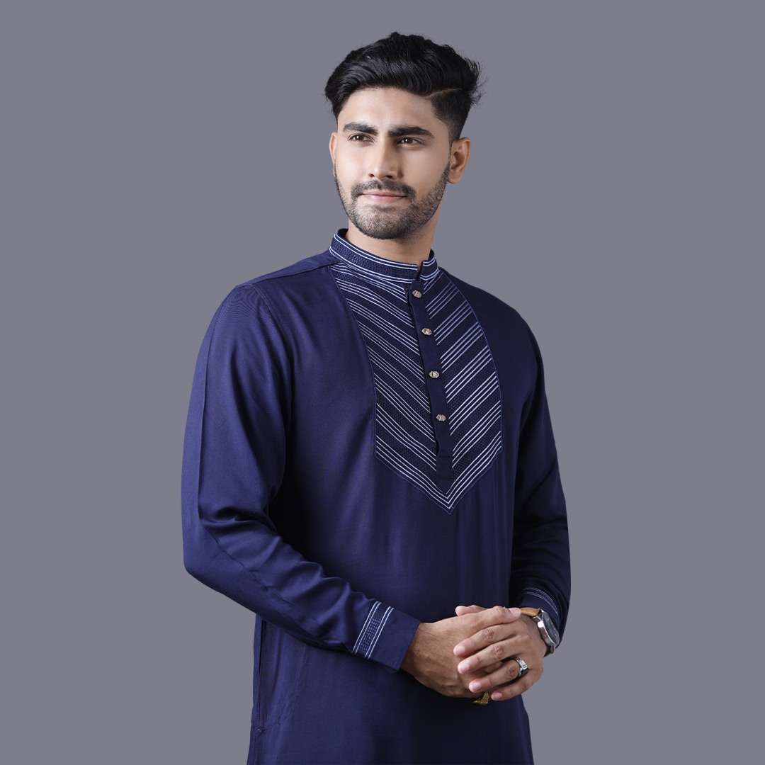 Classic Cotton Eid Panjabi - Premium Comfort & Style 3