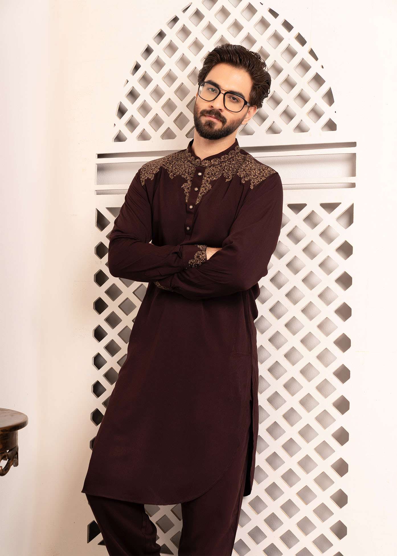 Men’s Signature Kabli Set – COFFEE 3